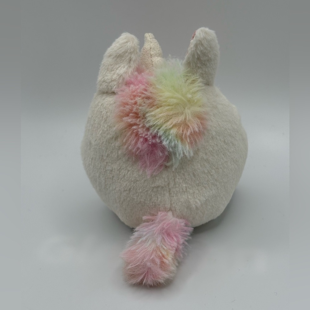 JELLYCAT I Am Amusabean Unicorn Pastel Multicolor Soft Plush Stuffed Toy 4 in - Picture 2 of 13